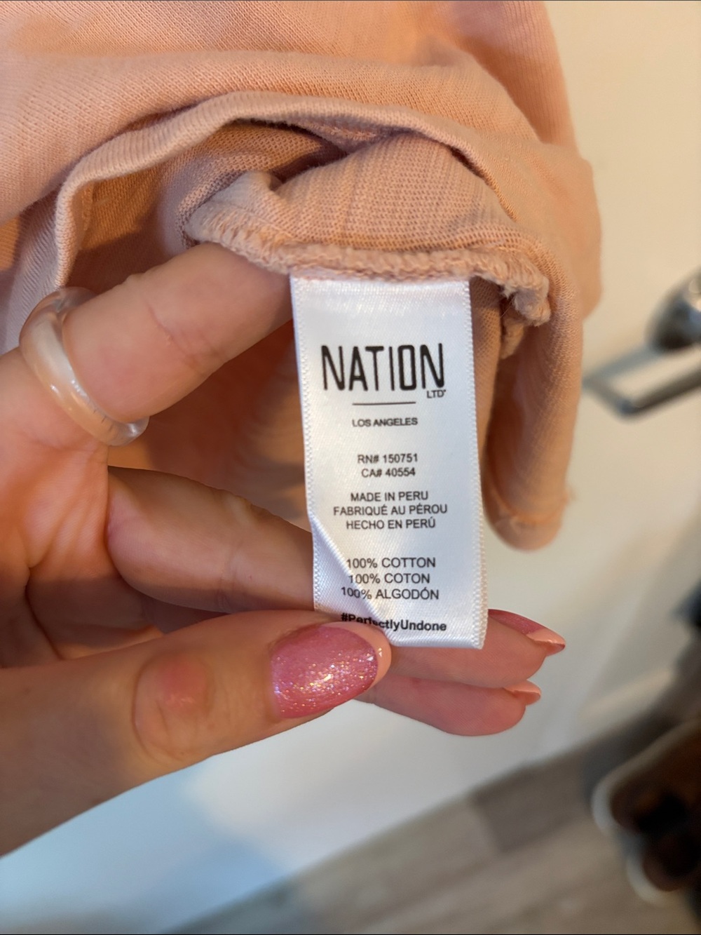 NATION LTD | Valentina Ruffled Tank in Light Pink Millennial - Picture 8 of 13